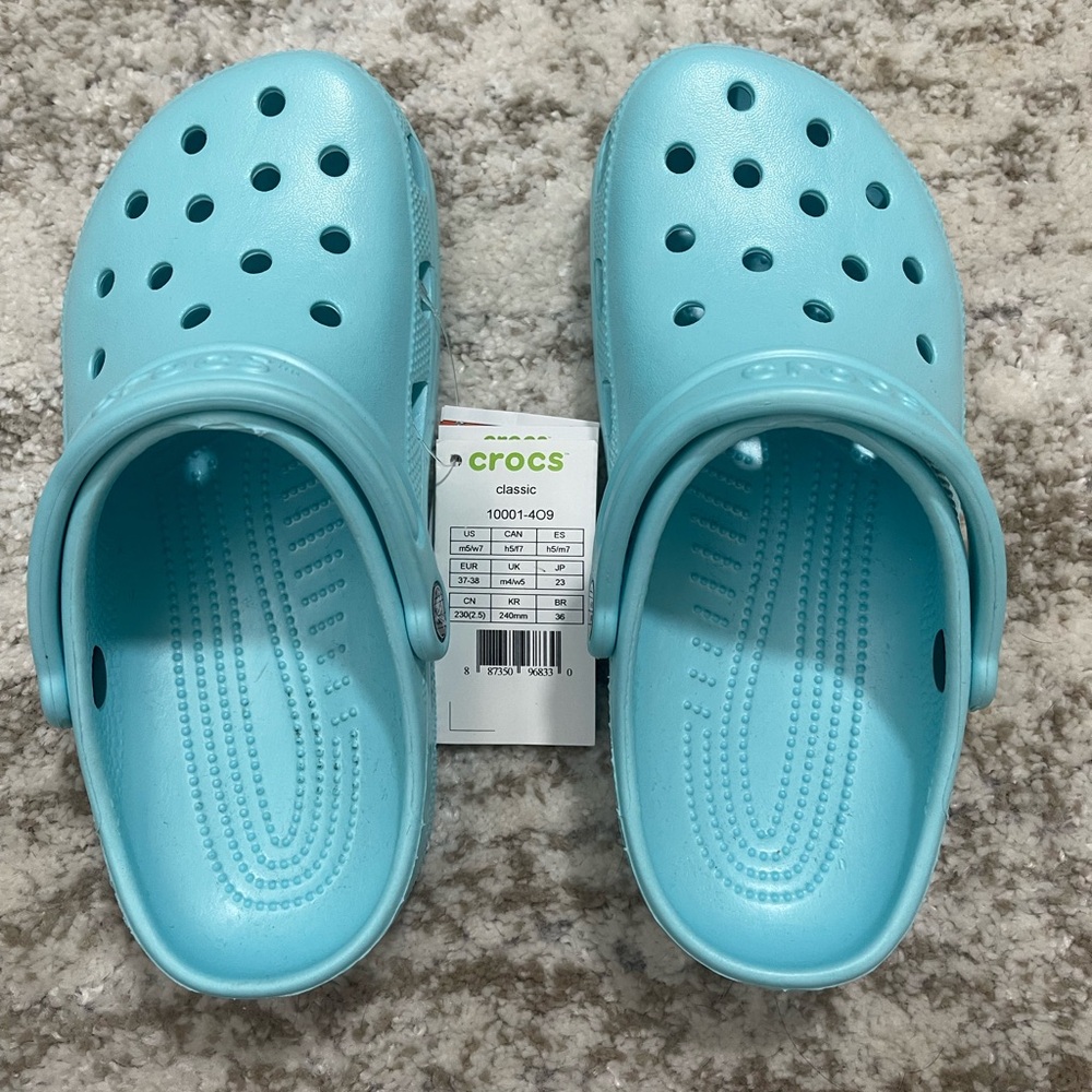Blue Crocs